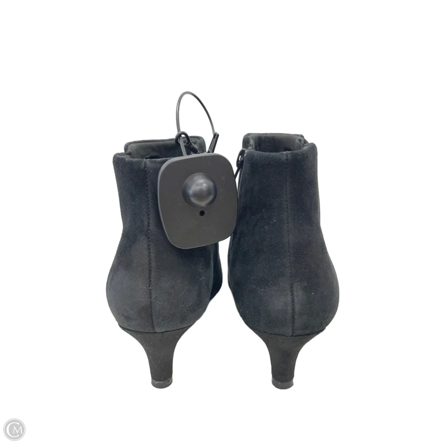 Boots Ankle Heels By Clarks In Black, Size: 7.5