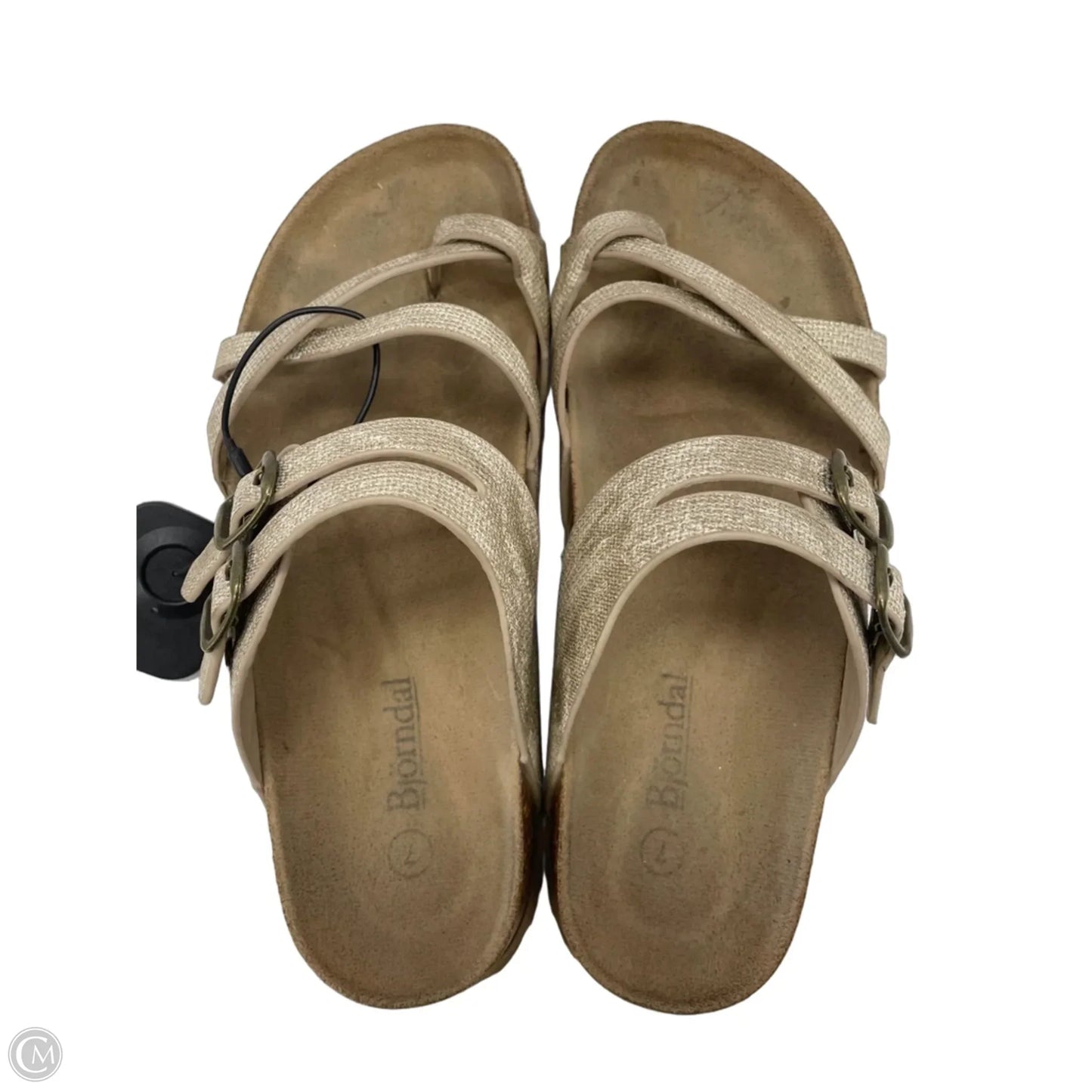 Sandals Flats By Bjorndal In Tan, Size: 7