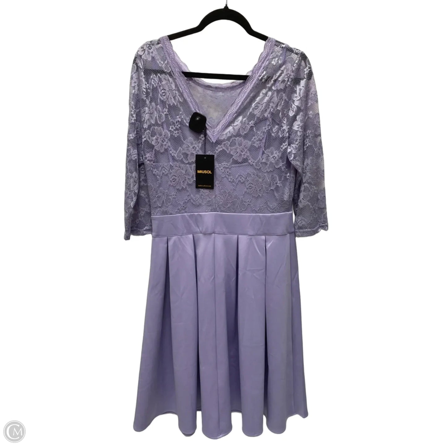 Dress Work By Cmc In Purple, Size: Xl