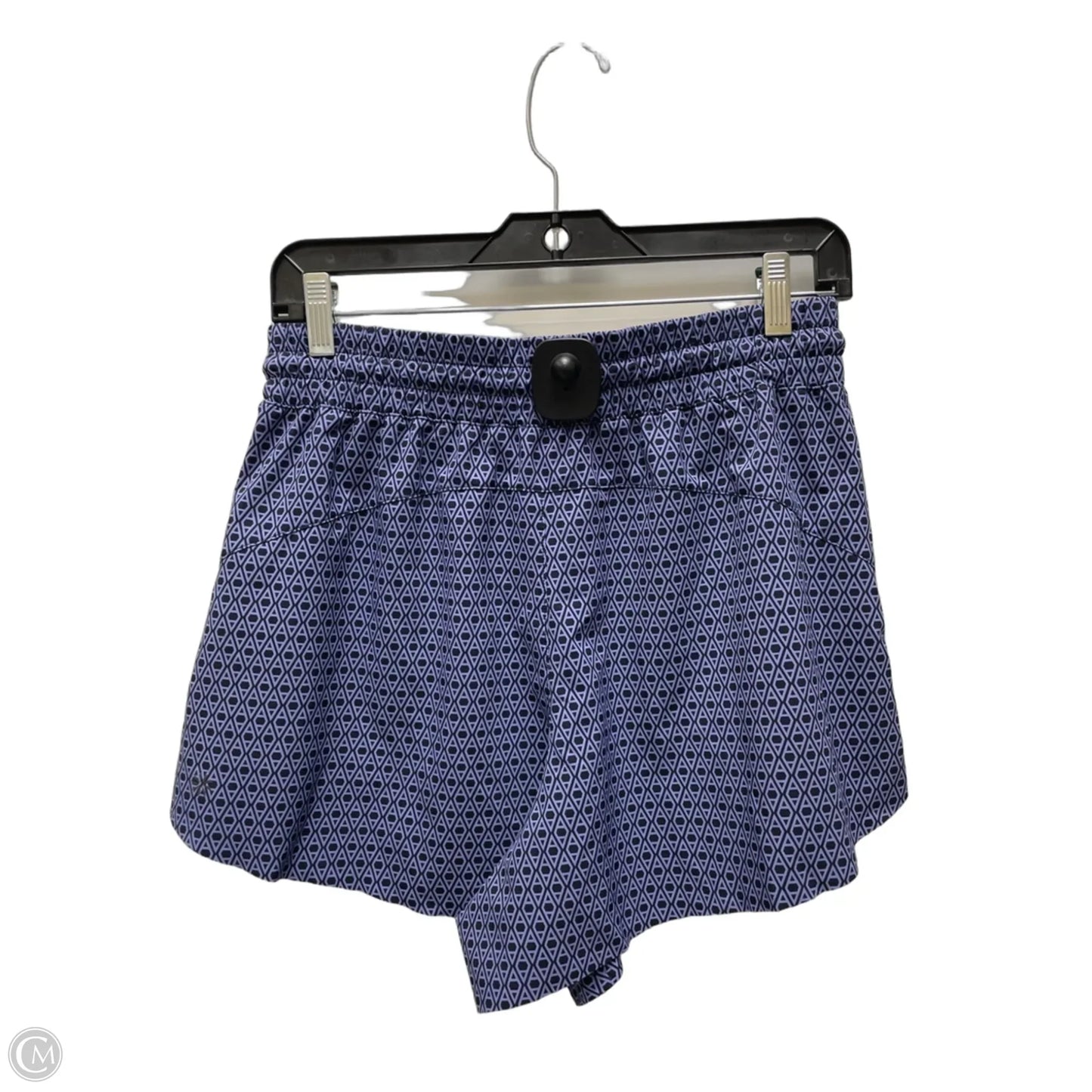Athletic Shorts By Athleta In Black & Blue, Size: S