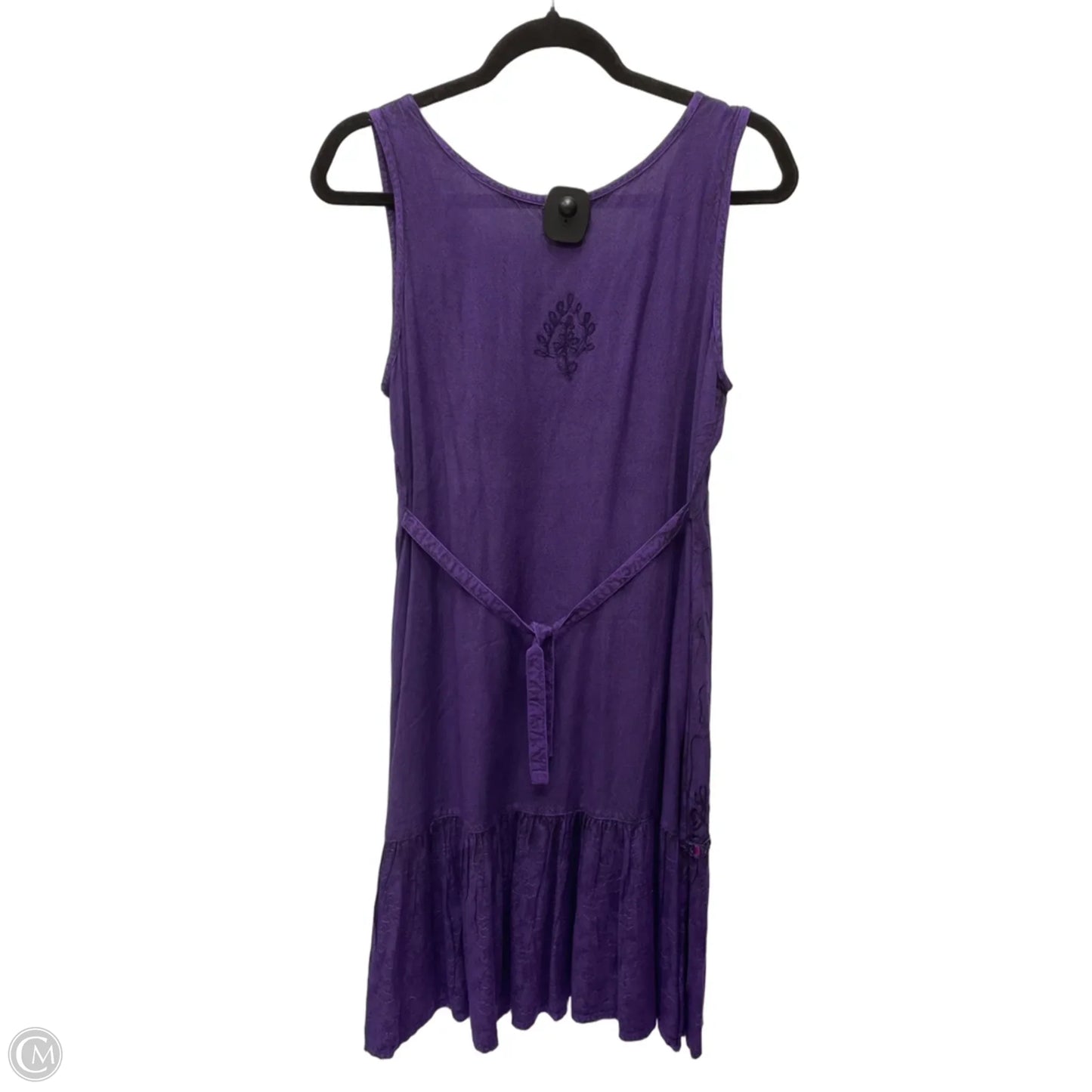 Dress Casual Short By Cmb In Pink & Purple, Size: M