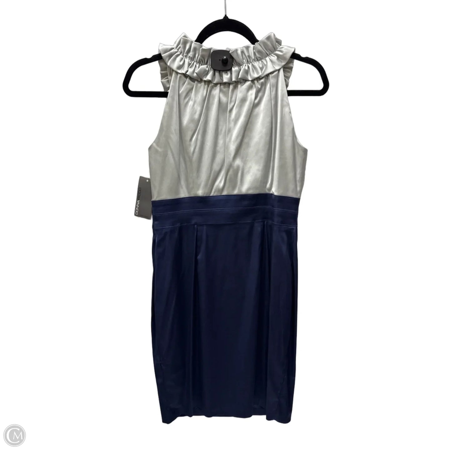 Dress Work By Donna Ricco In Navy, Size: M