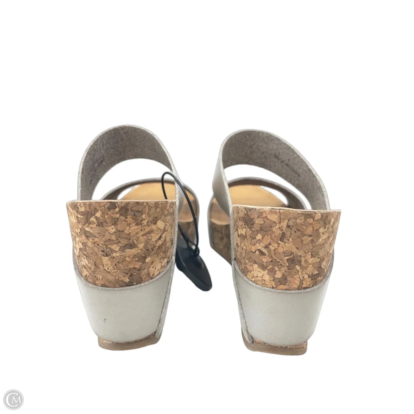 Sandals Heels Wedge By Blowfish In Grey, Size: 7