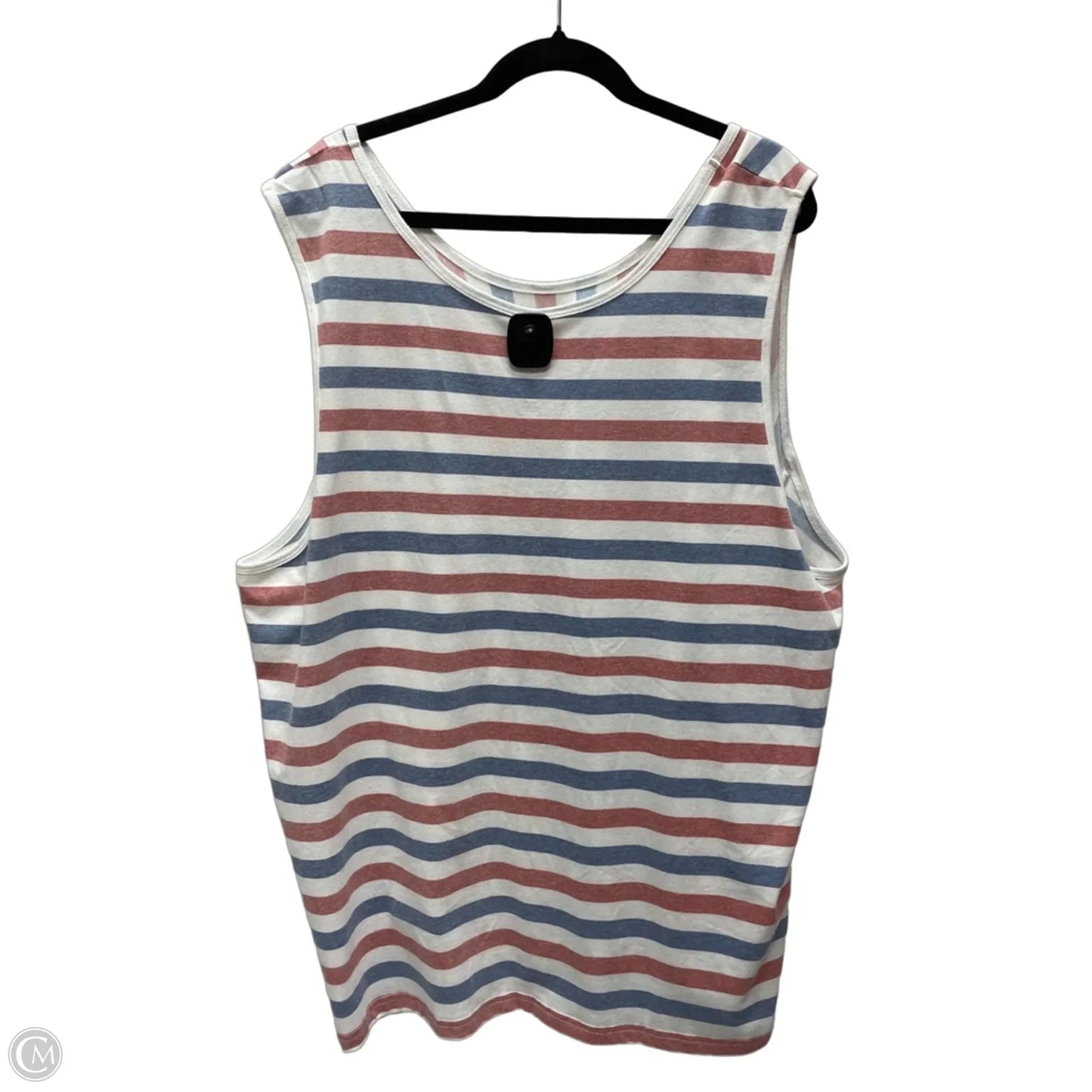 Top Sleeveless By Clothes Mentor In Striped Pattern, Size: 2x