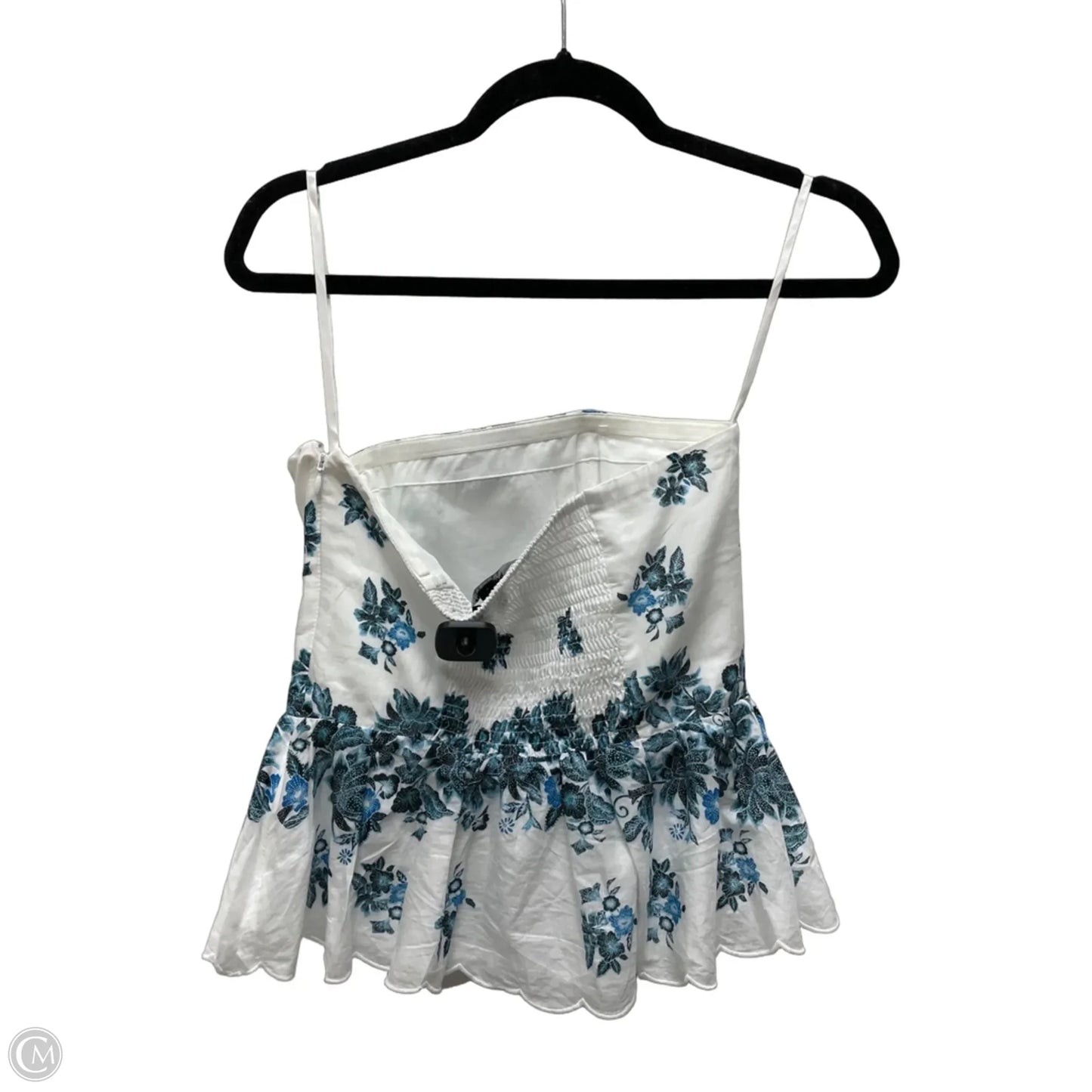 Top Sleeveless By White House Black Market In Floral Print, Size: Xs