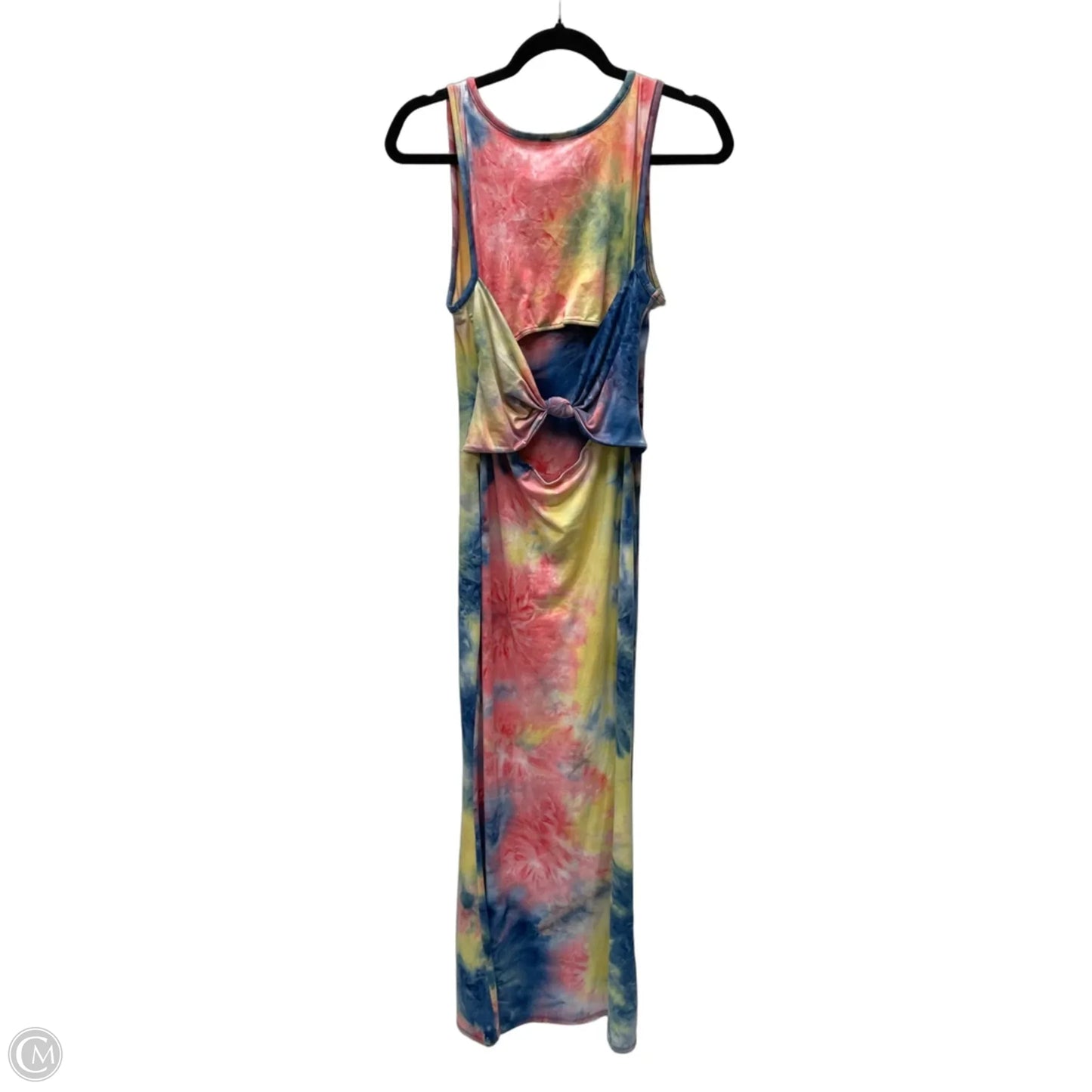 Dress Casual Maxi By Clothes Mentor In Tie Dye Print, Size: L