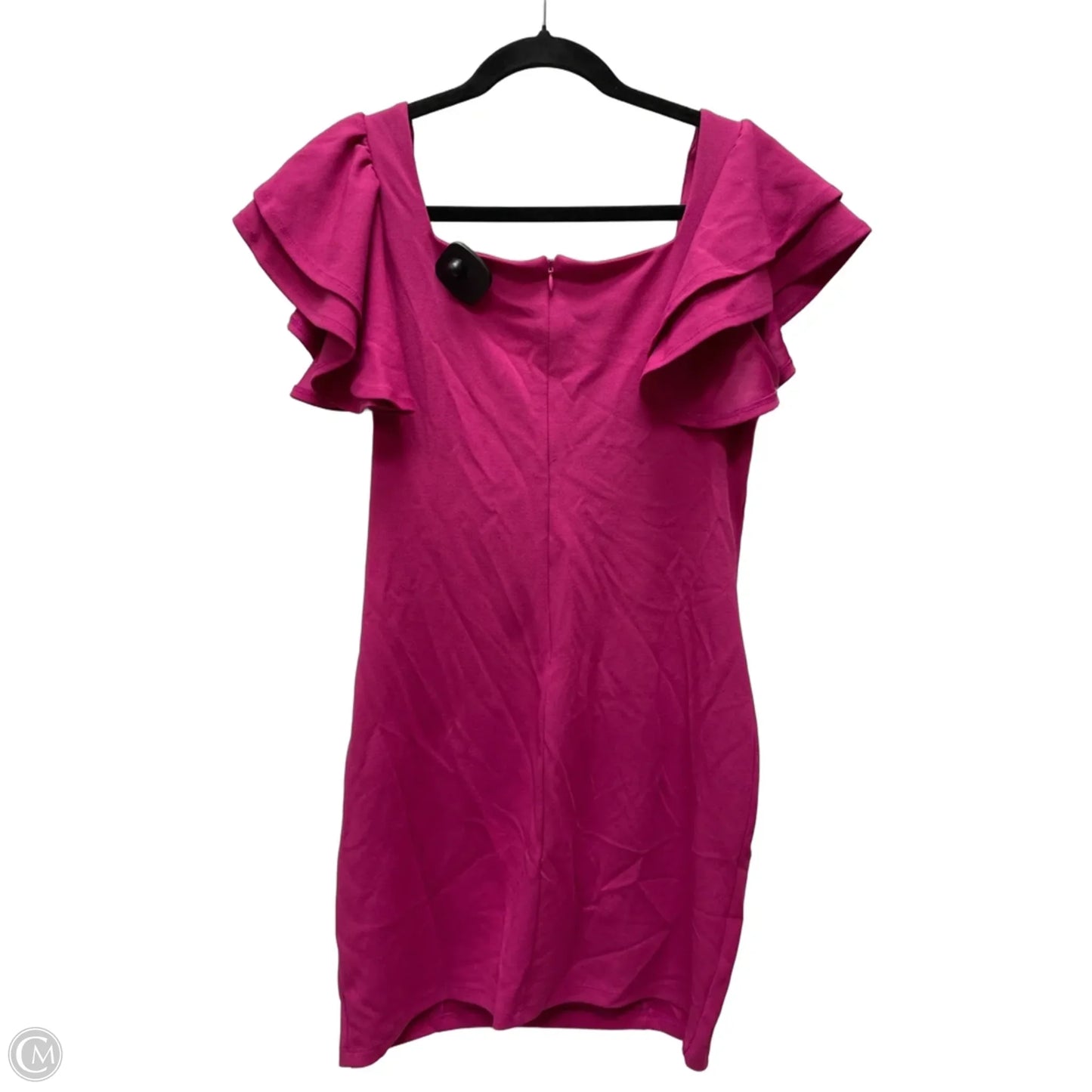 Dress Casual Short By Haute Monde In Pink, Size: L