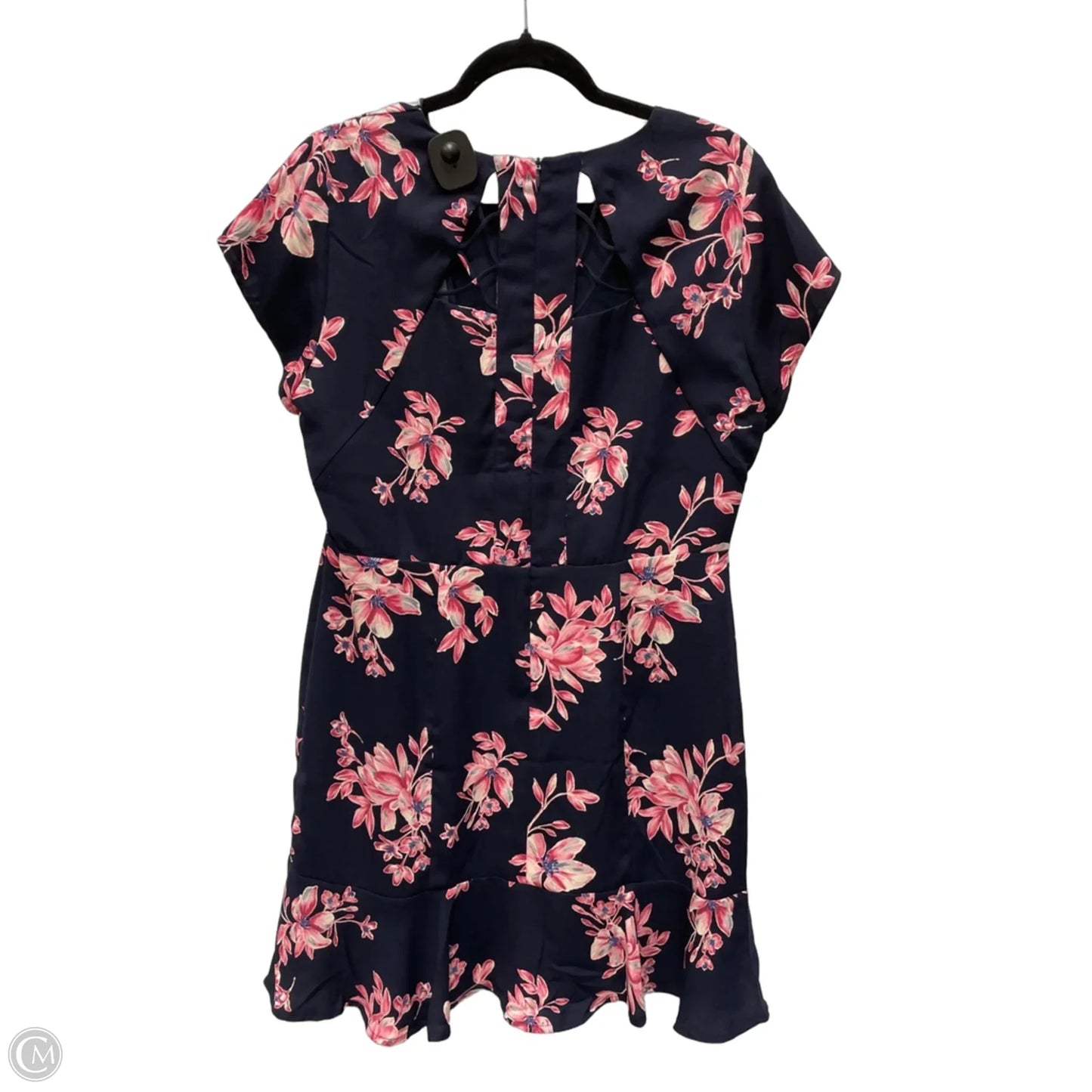 Dress Casual Short By Clothes Mentor In Floral Print, Size: Xl