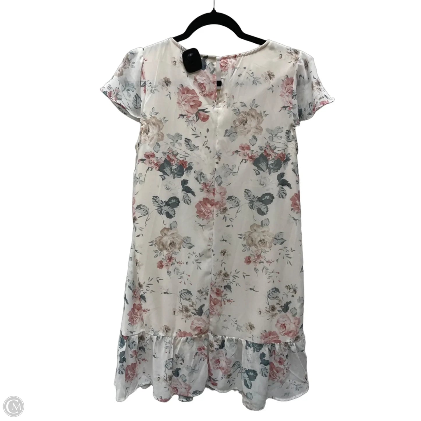 Dress Casual Short By Shein In Floral Print, Size: L