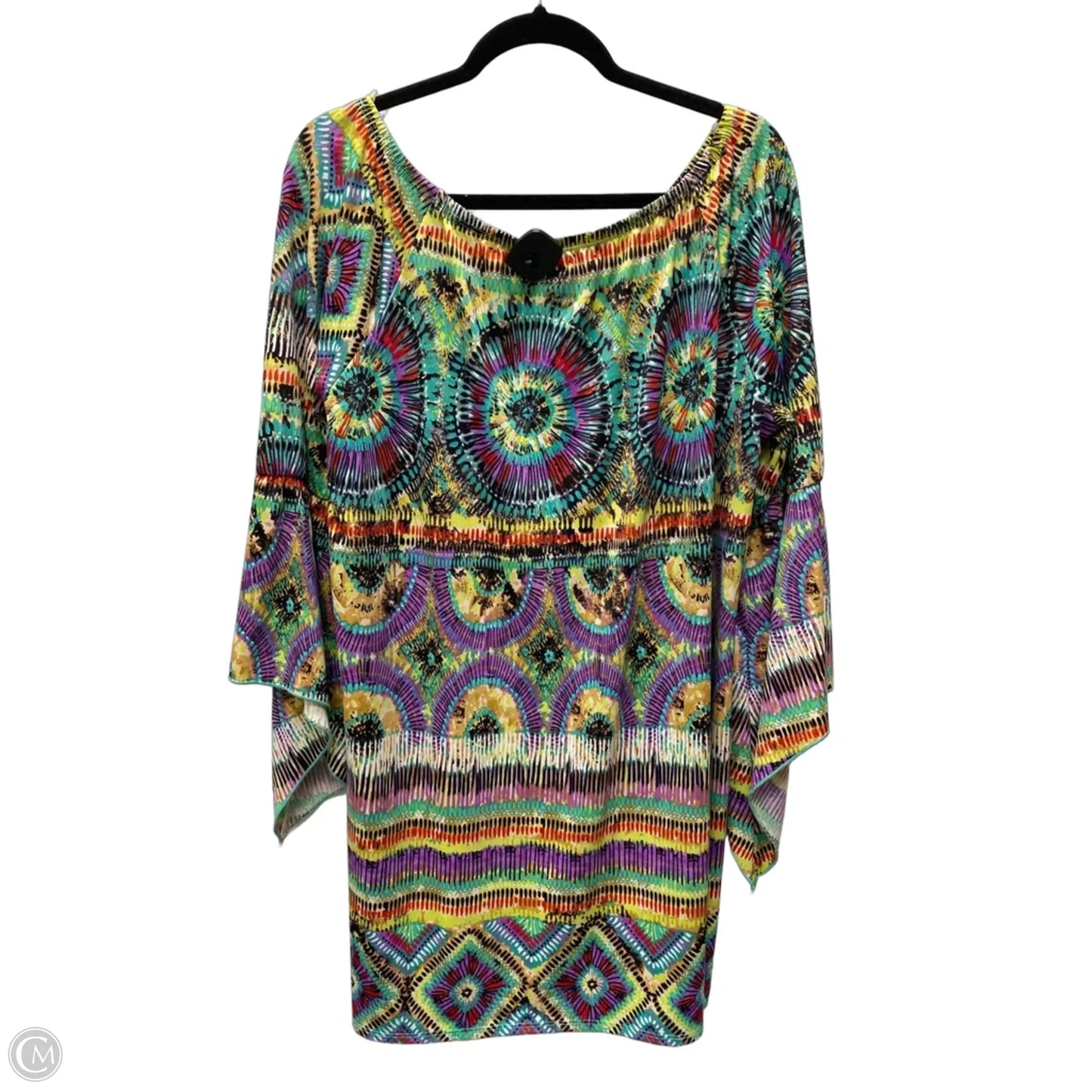 Dress Casual Short By Cme In Geometric Pattern, Size: L