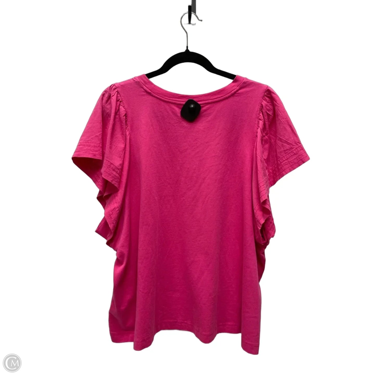 Top Short Sleeve By Old Navy In Pink, Size: 2x