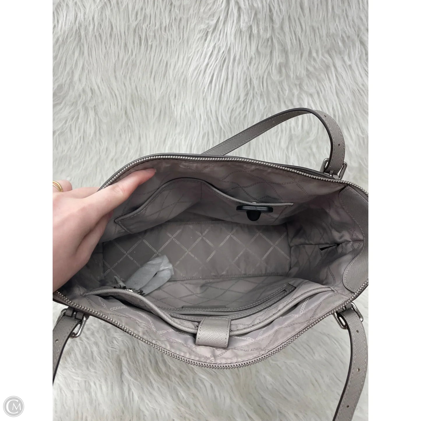 Handbag Designer By Michael Kors, Size: Large