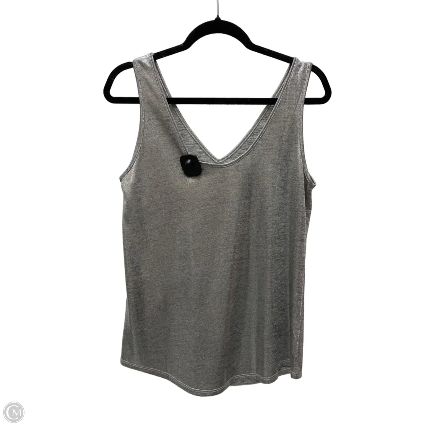 Top Sleeveless By White House Black Market In Silver, Size: S