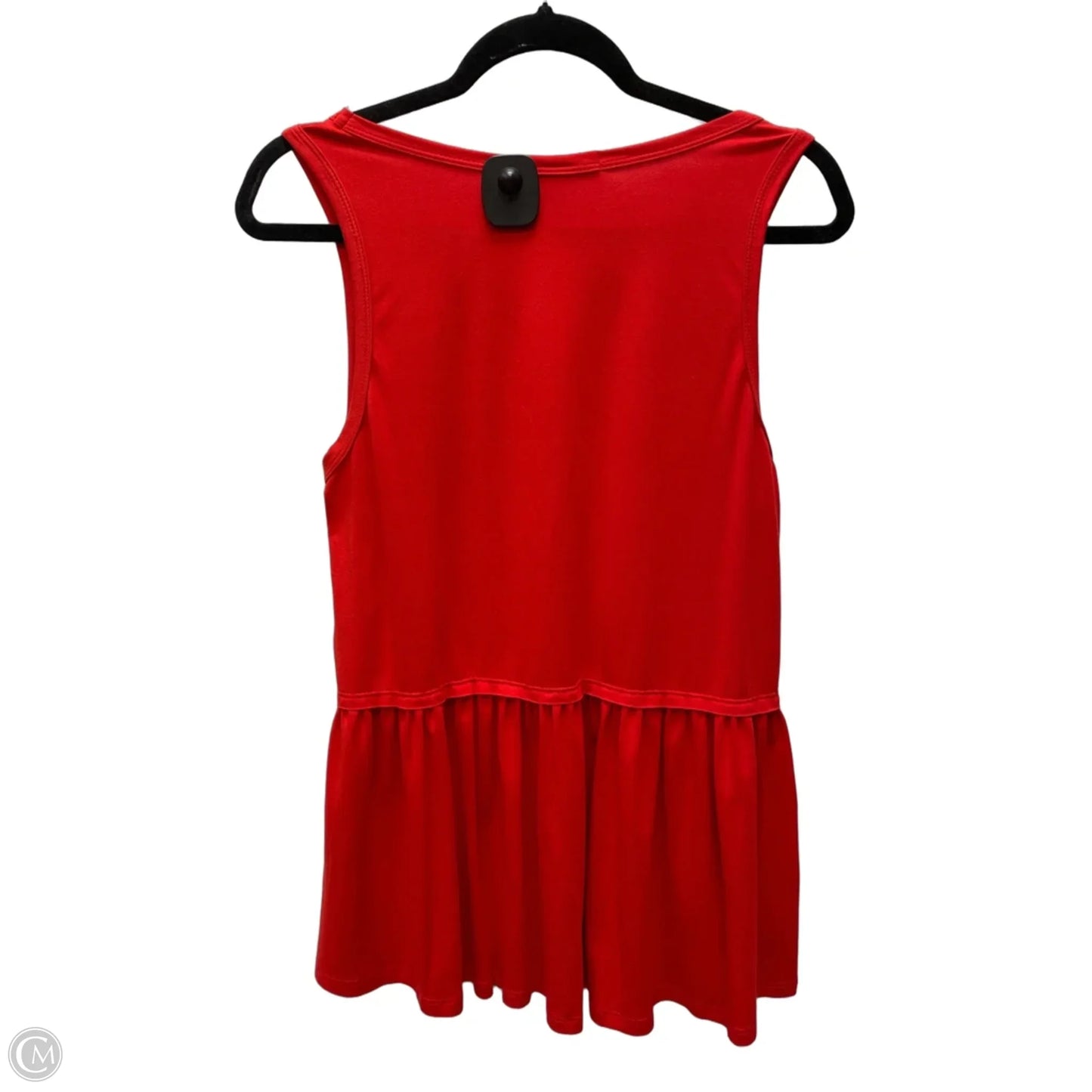 Top Sleeveless By Entro In Red, Size: M