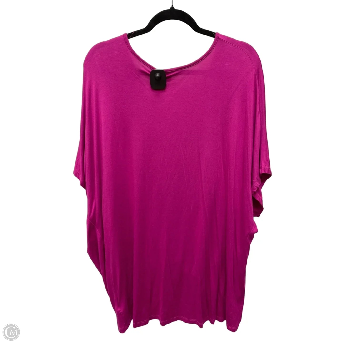 Top Short Sleeve By Umgee In Pink, Size: L