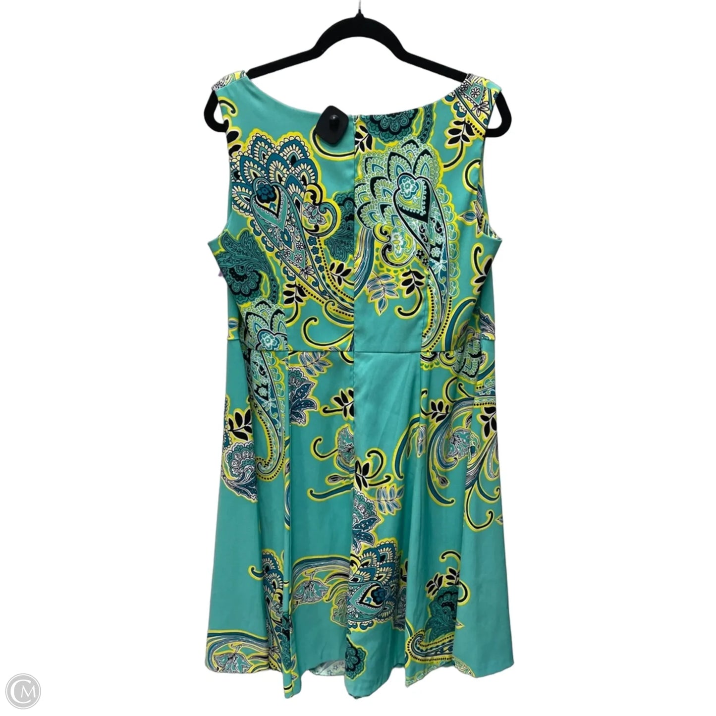 Dress Casual Maxi By Dressbarn In Floral Print, Size: Xl