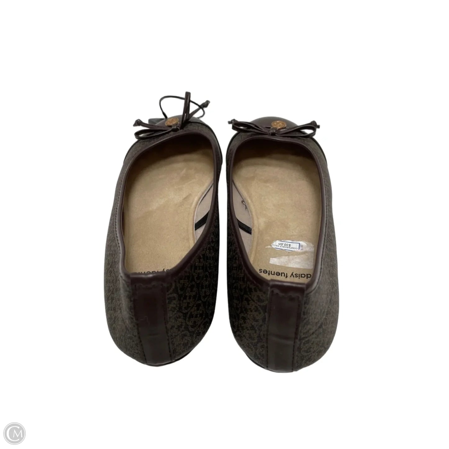 Shoes Flats By Daisy Fuentes In Brown & Tan, Size: 8.5
