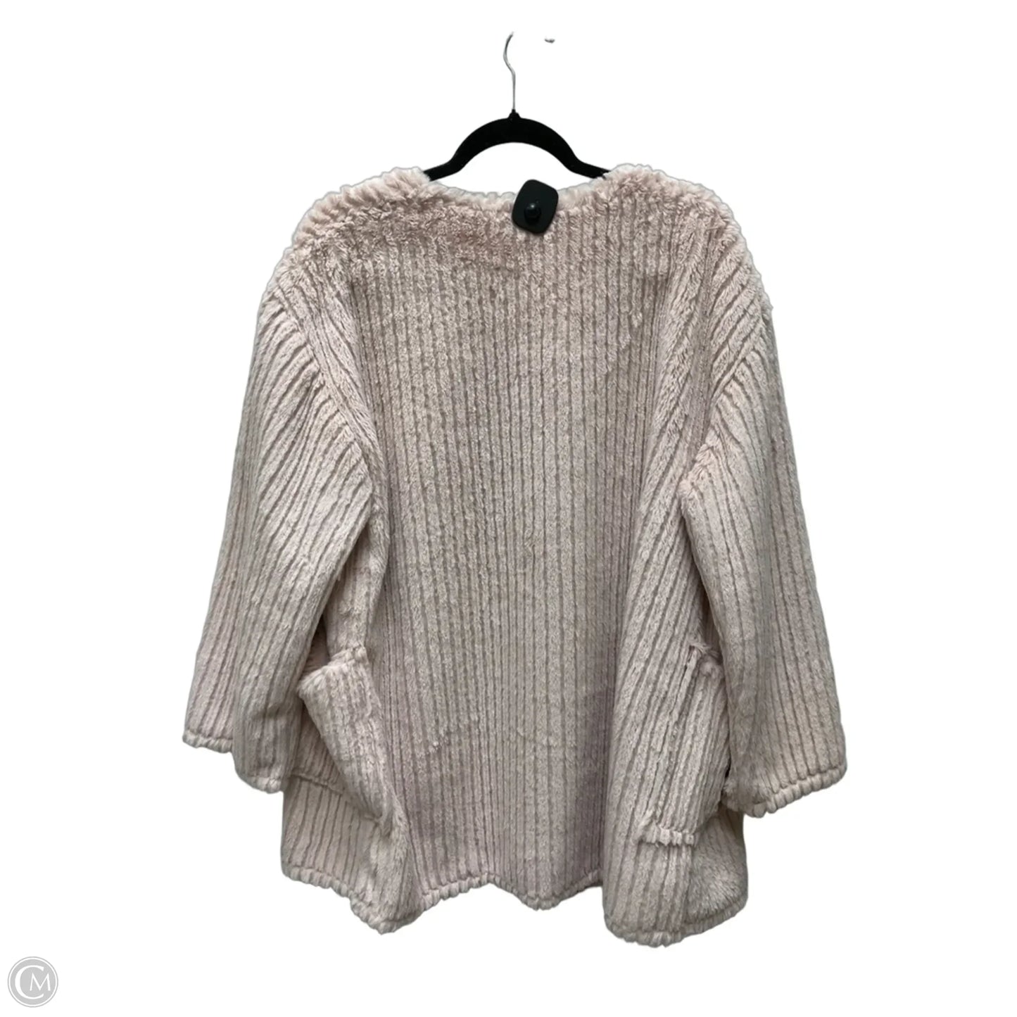 Jacket Faux Fur & Sherpa By Pol In Pink, Size: S