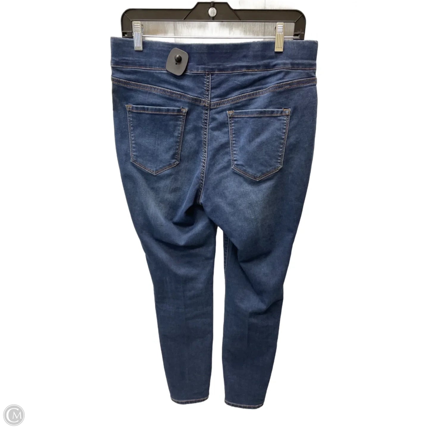 Jeans Skinny By Bandolino In Blue Denim, Size: 12p