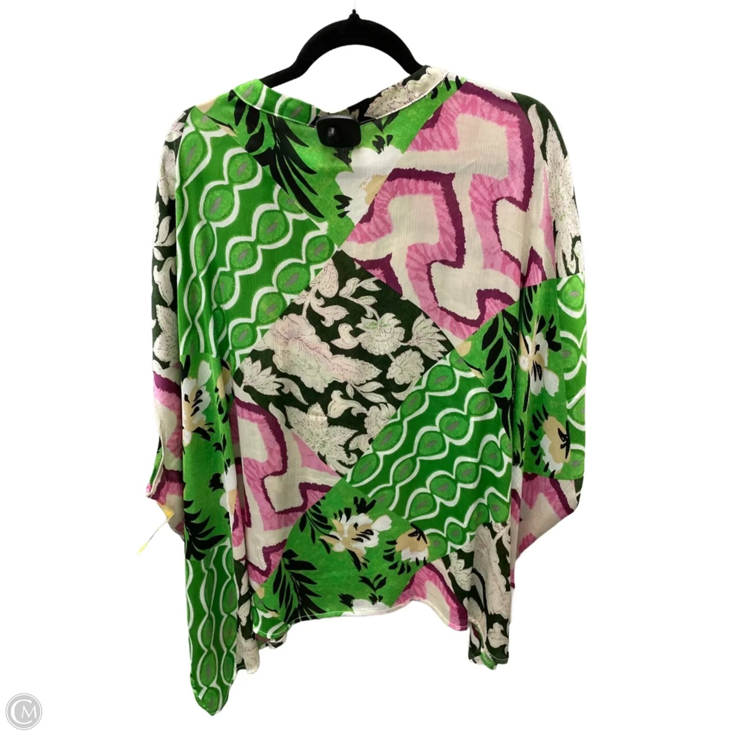 Top Short Sleeve By Jodifl In Floral Print, Size: M