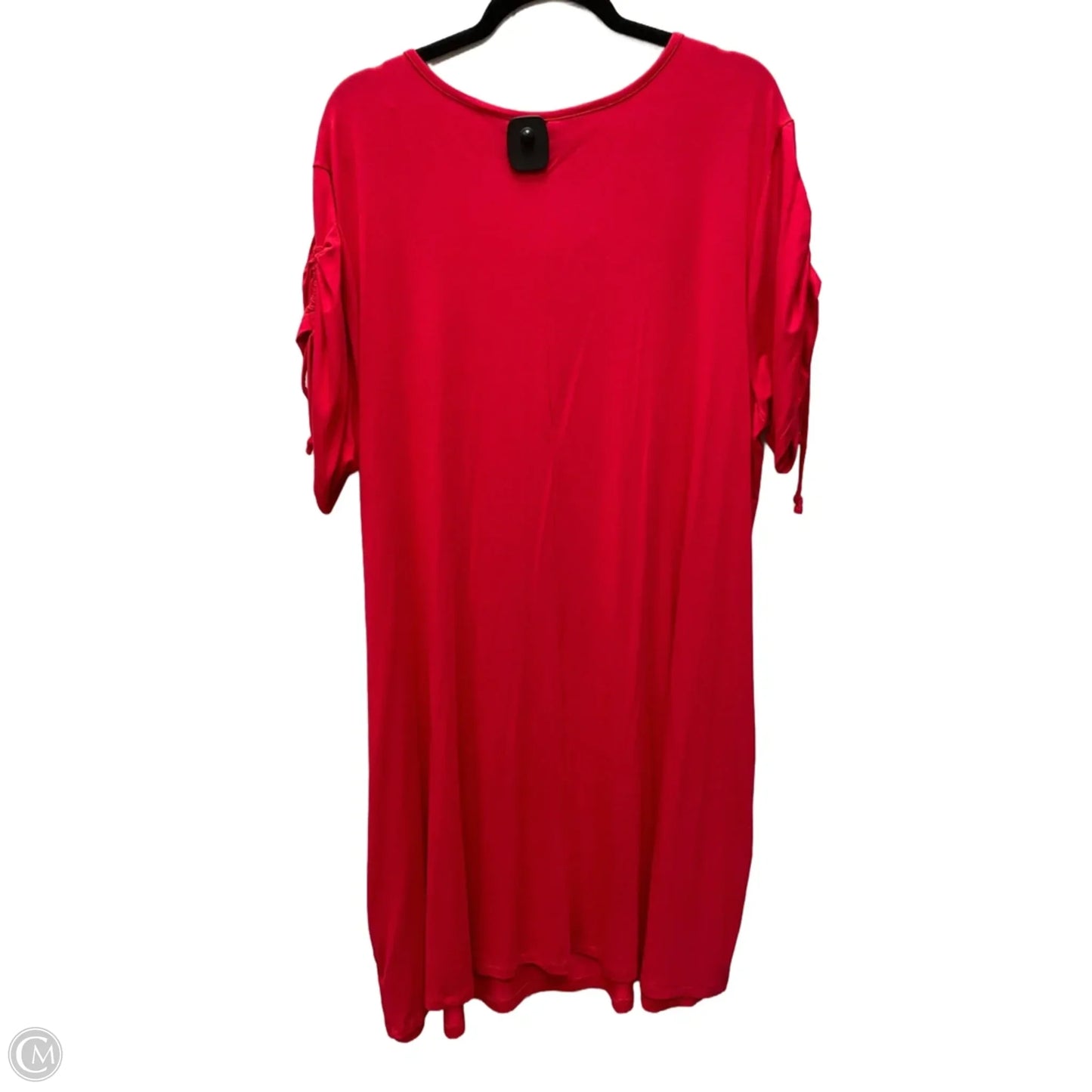 Dress Casual Short By Terra & Sky In Red, Size: 3x