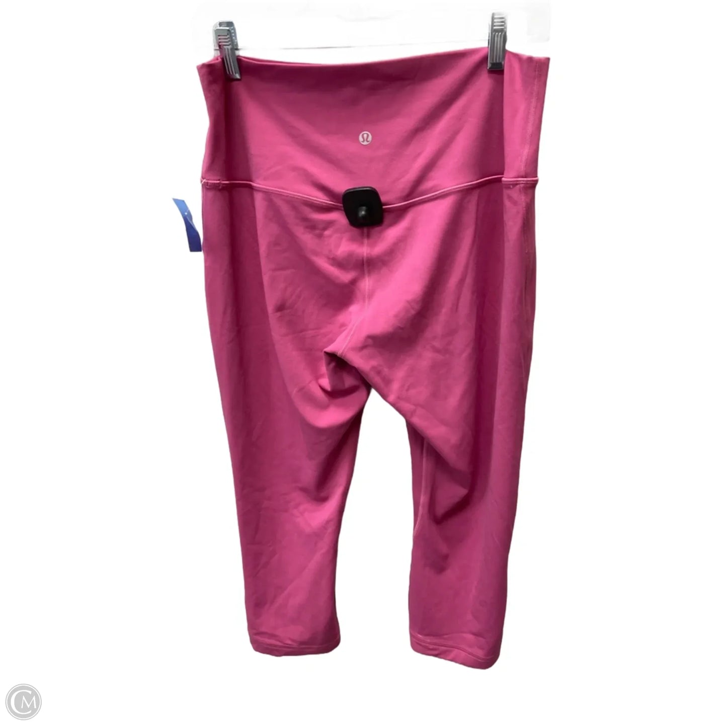 Athletic Leggings Capris By Lululemon In Pink, Size: L