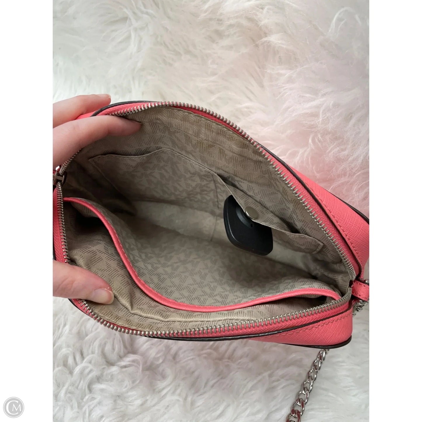 Crossbody Designer By Michael Kors, Size: Medium