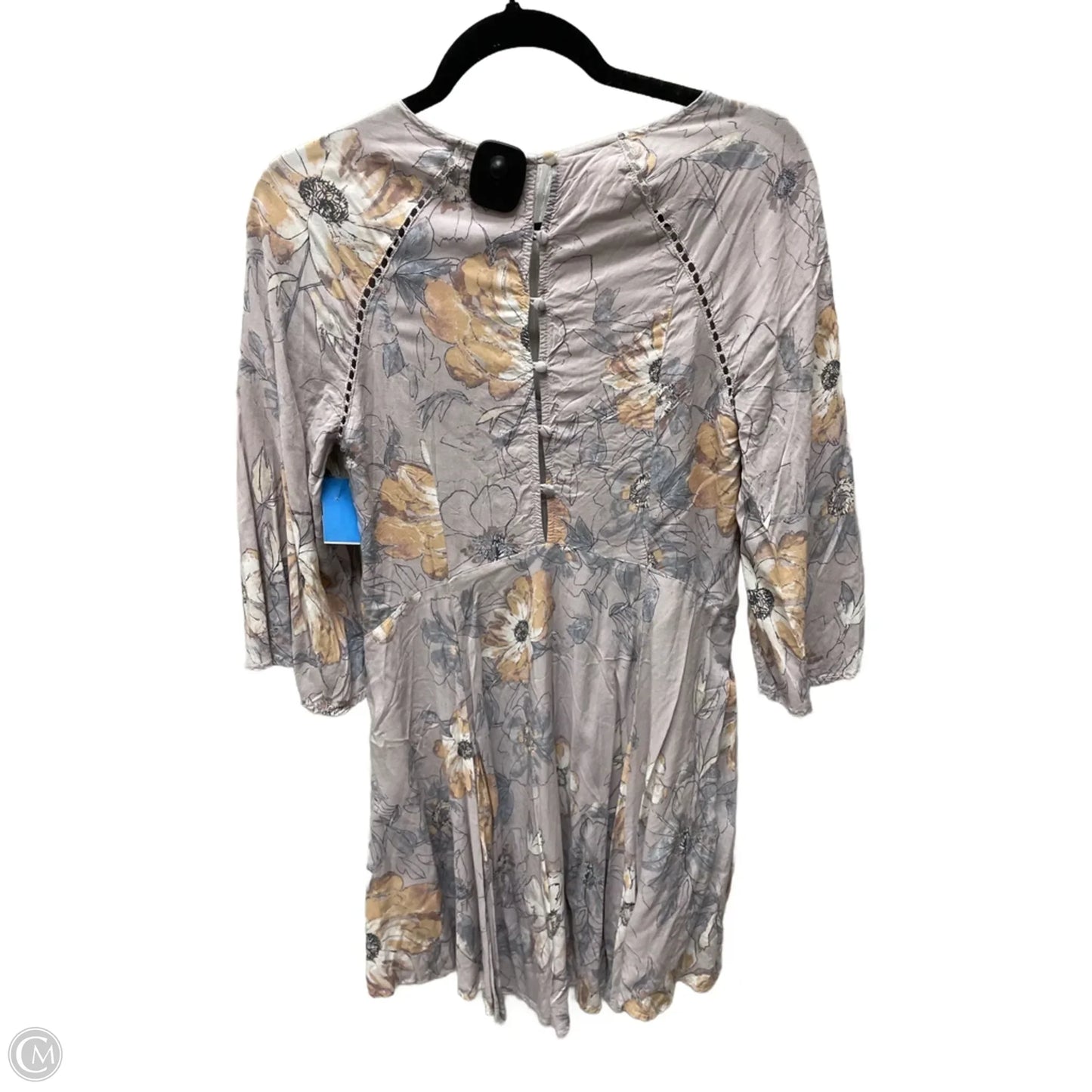 Dress Casual Short By Free People In Floral Print, Size: Xs