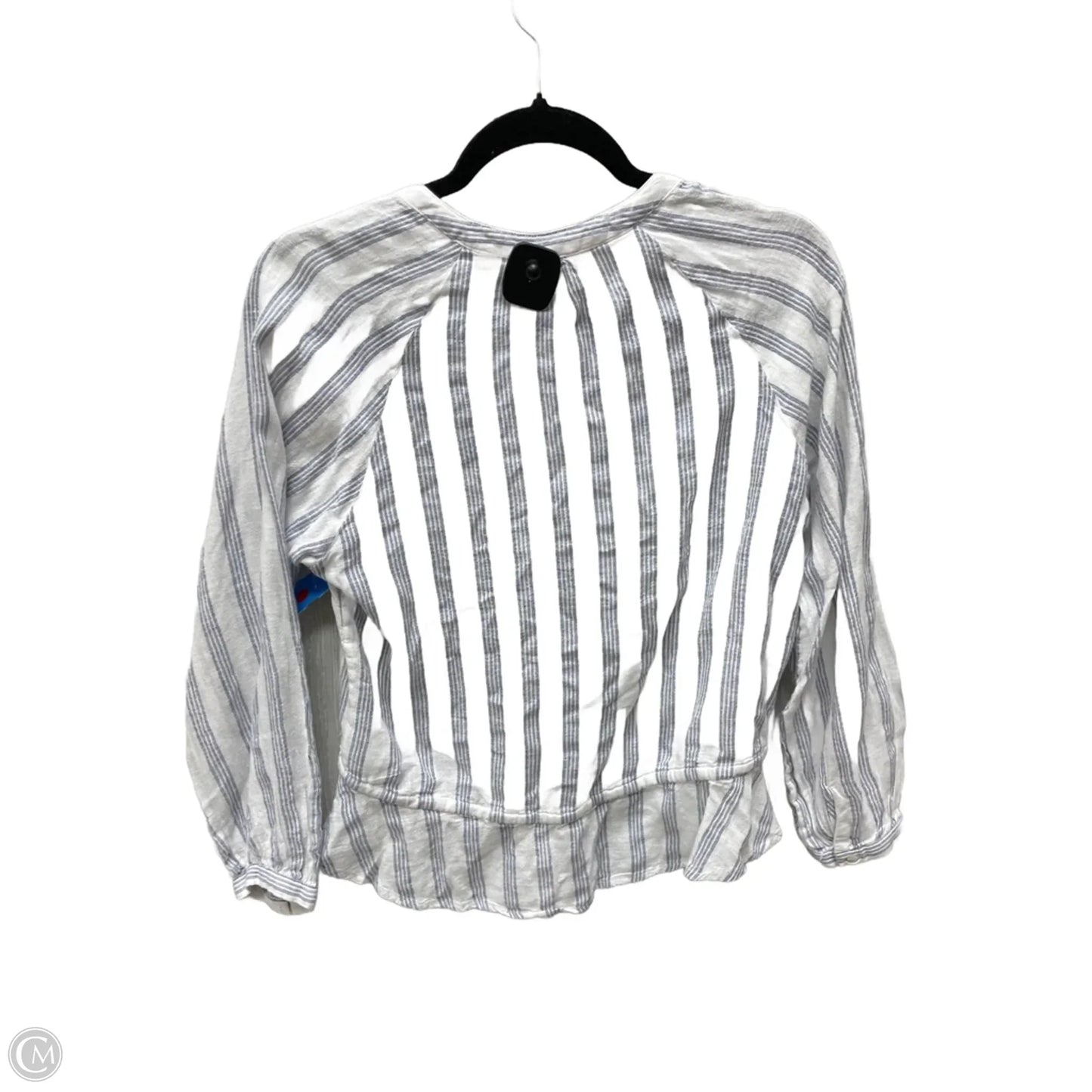 Top Long Sleeve By Rails In Striped Pattern, Size: S