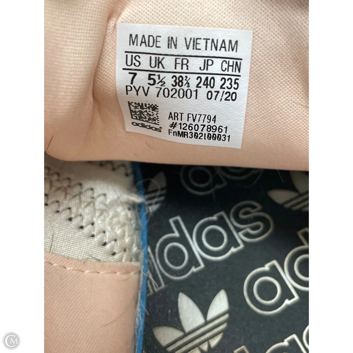 Shoes Sneakers By Adidas In Pink, Size: 7