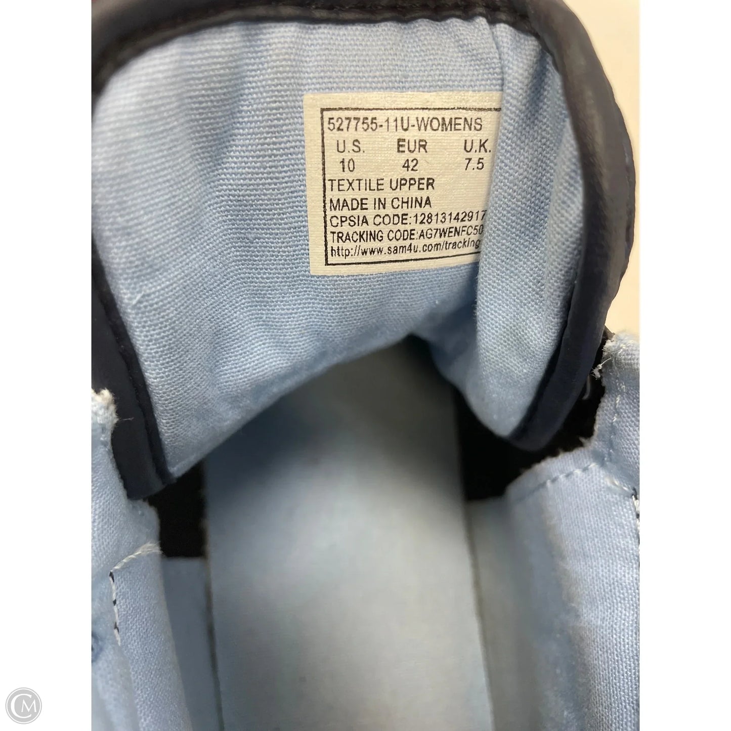 Shoes Sneakers By Levis In Blue Denim, Size: 10