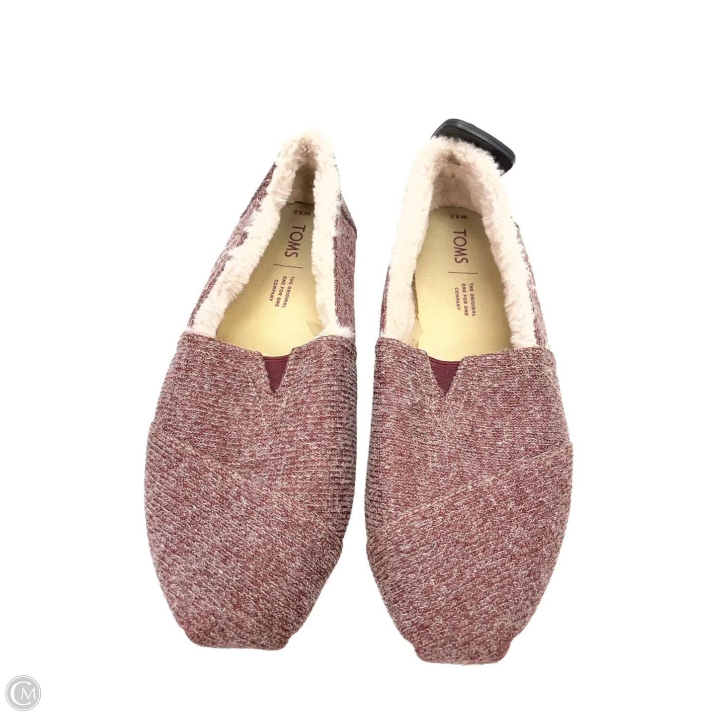 Shoes Flats By Toms In Red, Size: 8.5