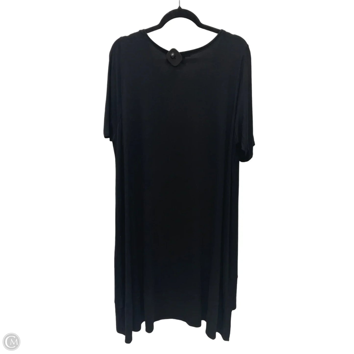 Dress Casual Midi By Eileen Fisher In Black, Size: 2x