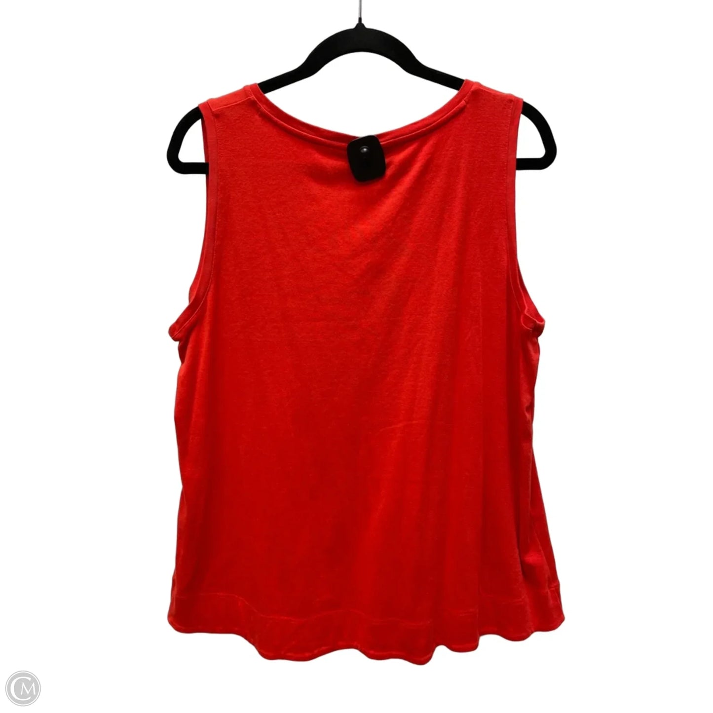 Top Sleeveless By Chicos In Red, Size: Xl