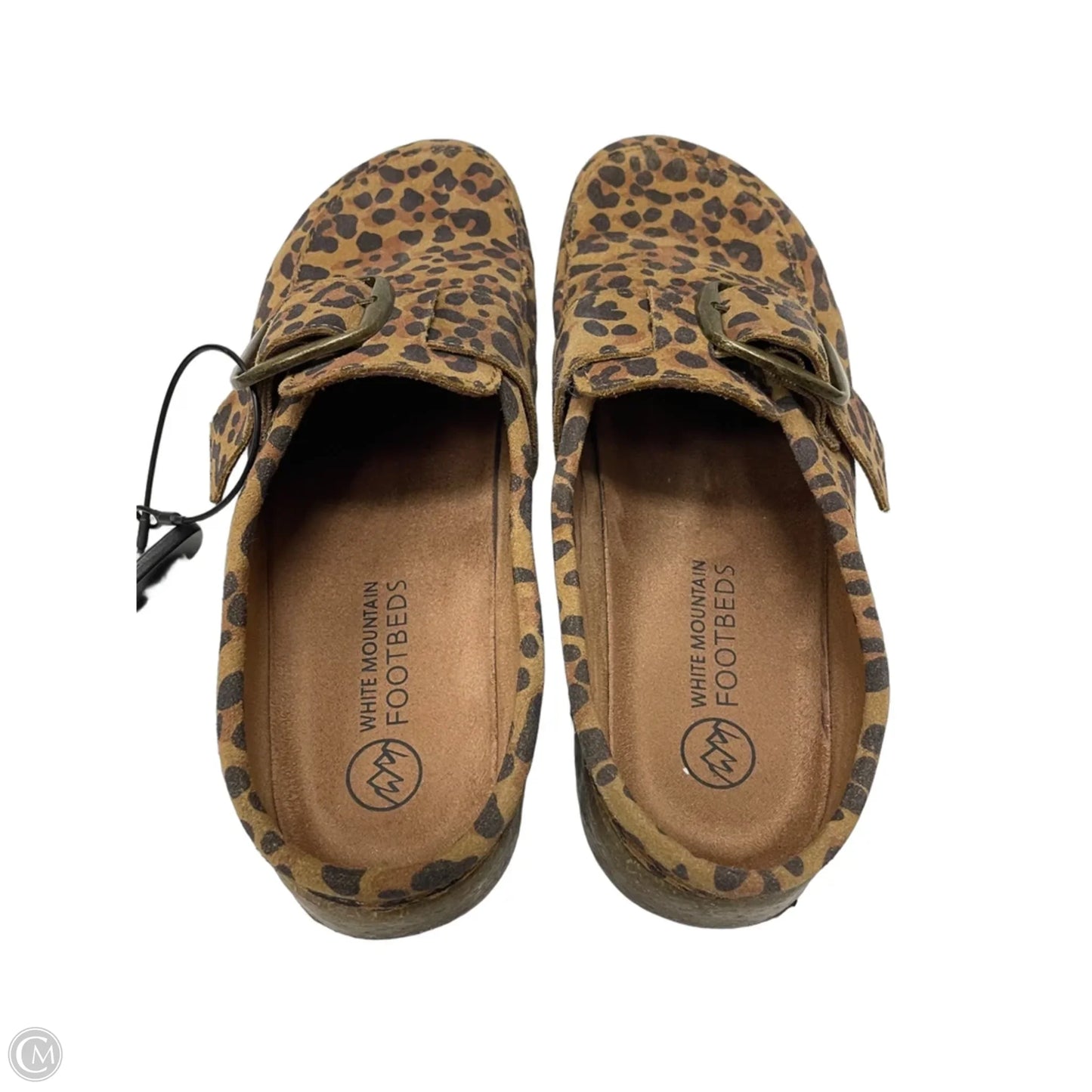 Shoes Heels Platform By White Mountain In Animal Print, Size: 10