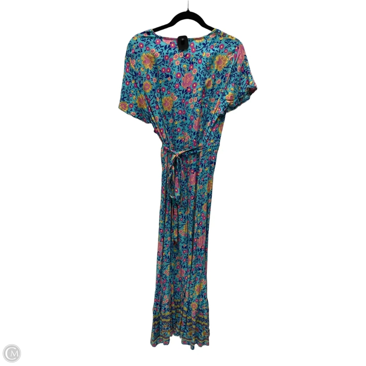 Dress Casual Maxi By Zesica In Floral Print, Size: Xl