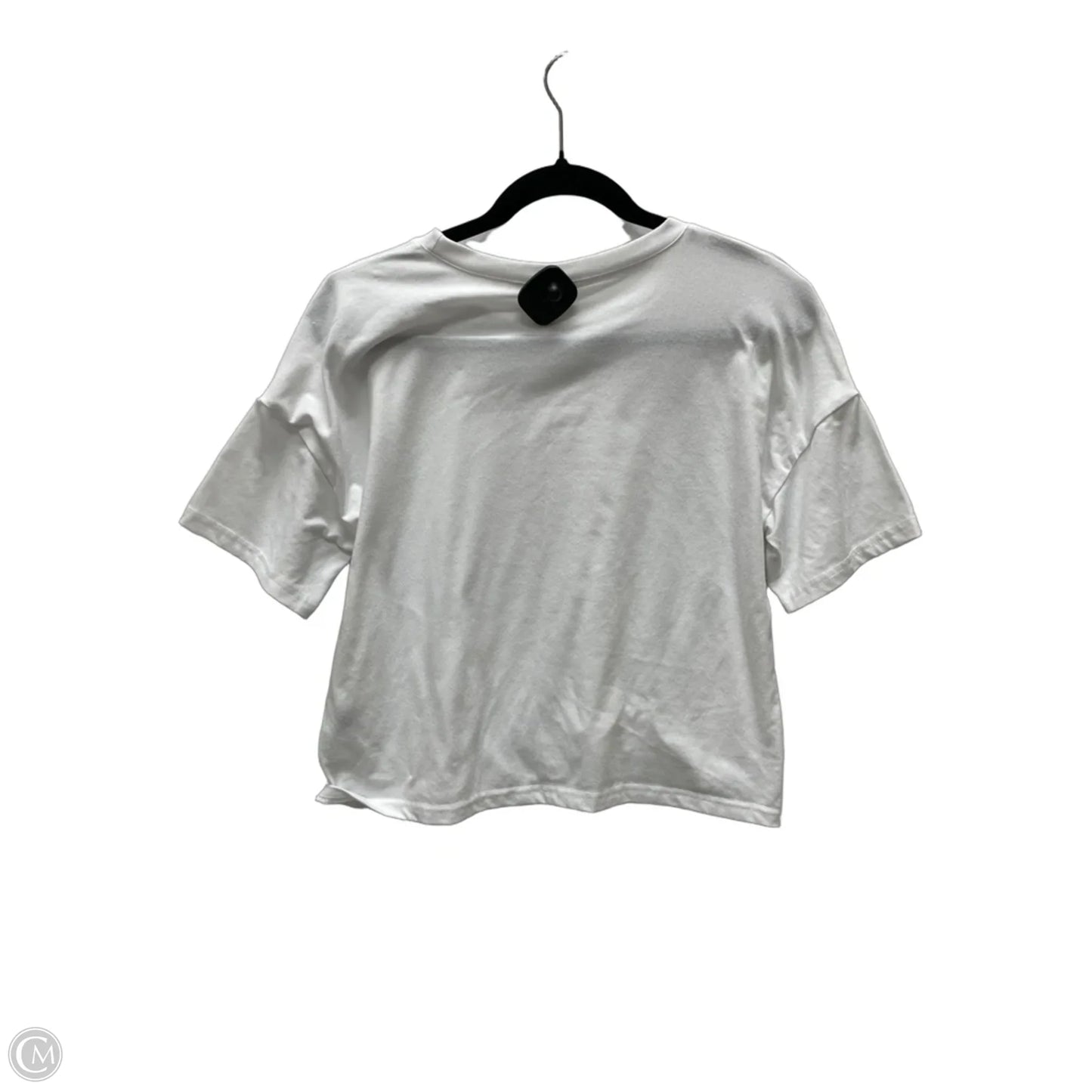 Top Short Sleeve Basic By Clothes Mentor In White, Size: S