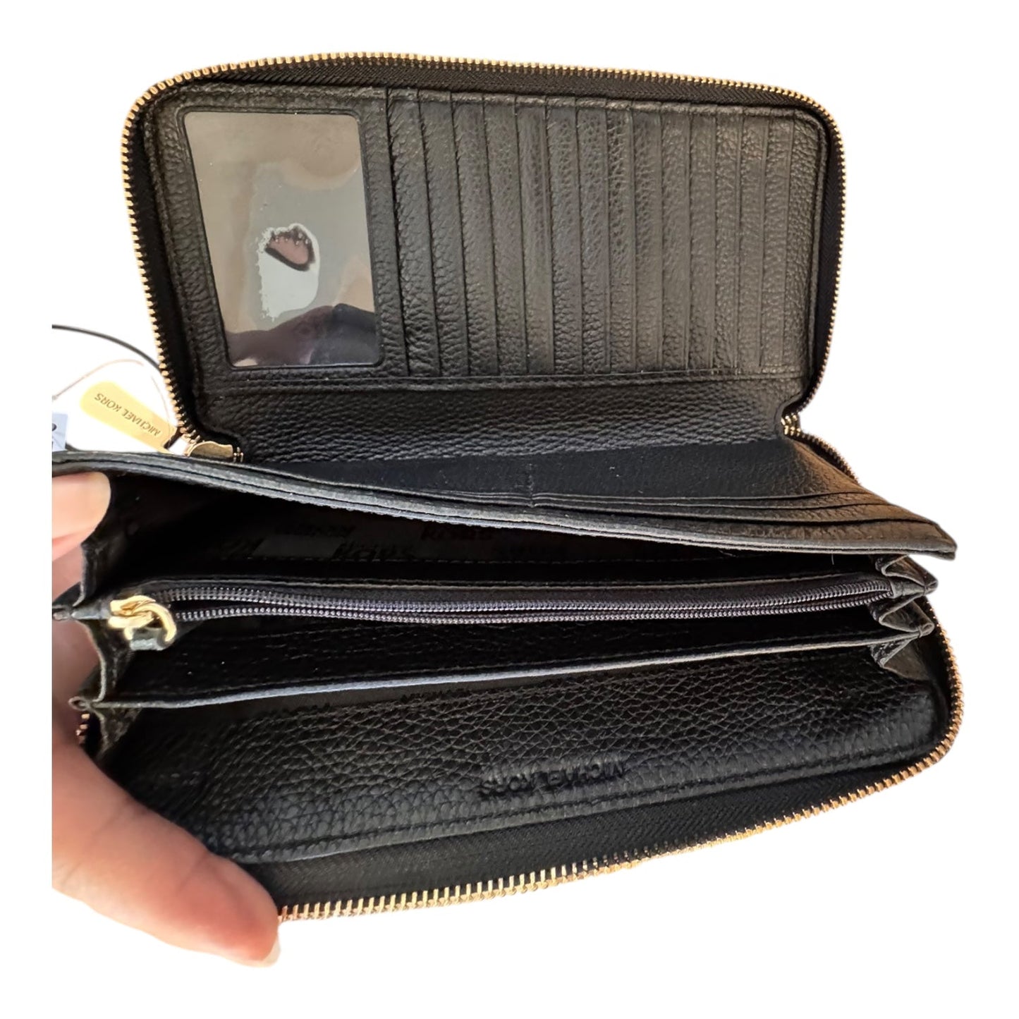 Wallet Designer By Michael Kors In Black, Size:Xtra Large