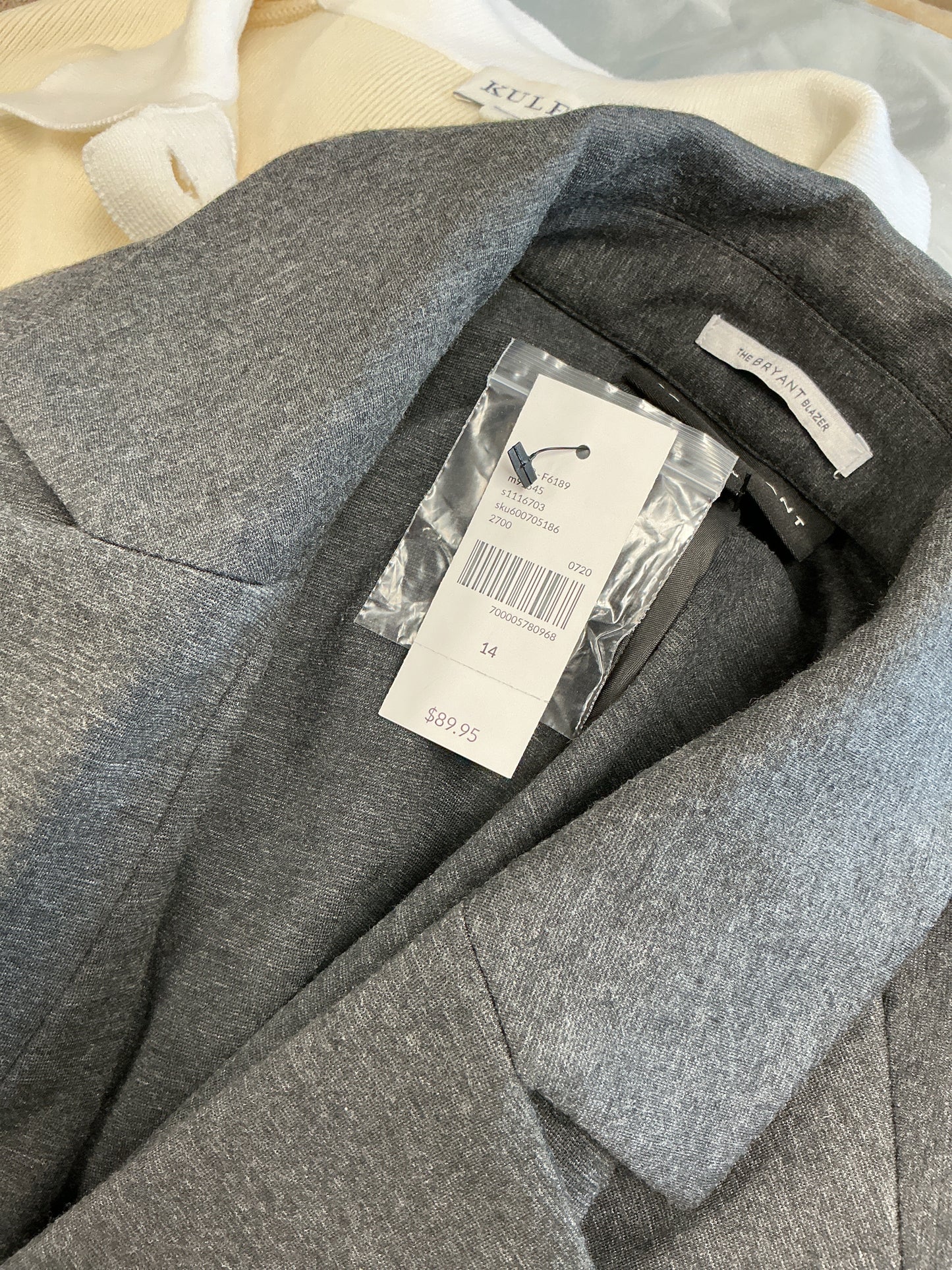 Blazer By Lane Bryant In Grey, Size:14