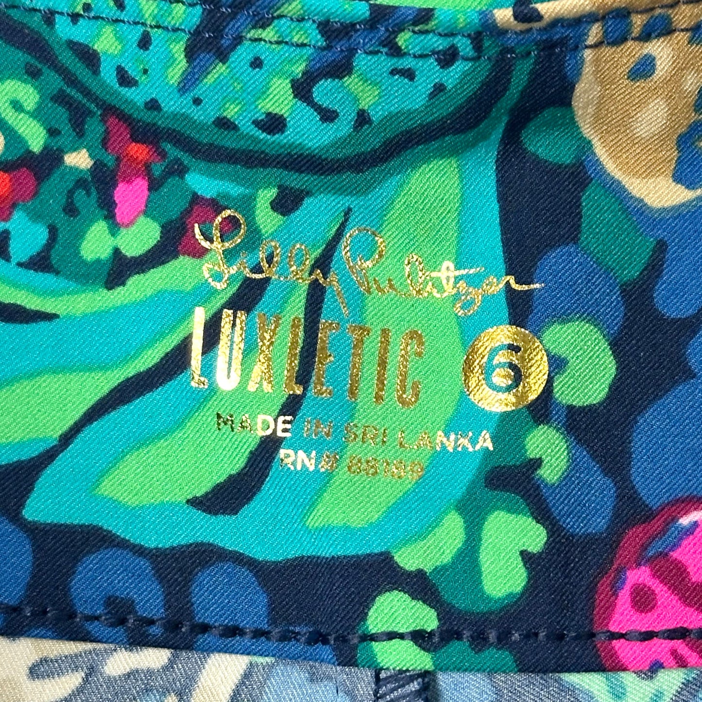 Pants Designer By Lilly Pulitzer In Navy, Size: 6