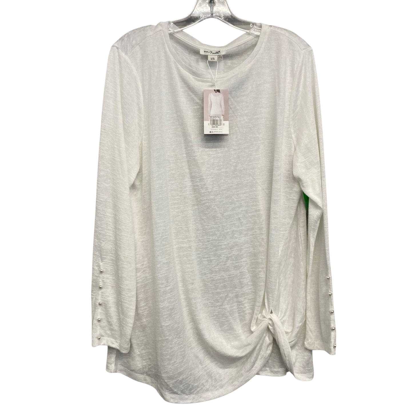 Top Ls By Simply Noelle In White, Size:L