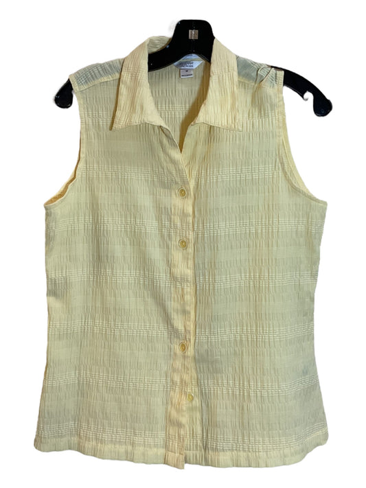 Blouse Sleeveless By Christopher And Banks  Size: M