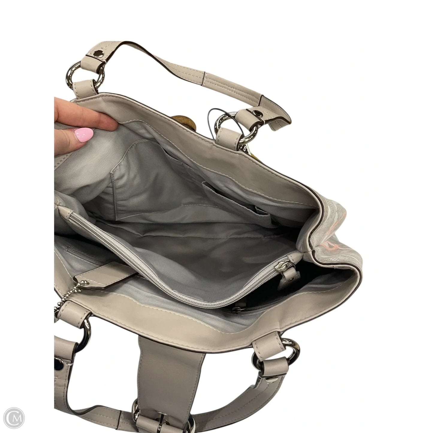 Handbag Designer By Coach, Size: Medium