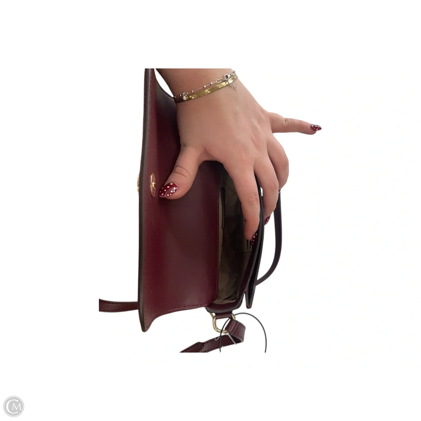 Crossbody Designer By Michael Kors, Size: Small