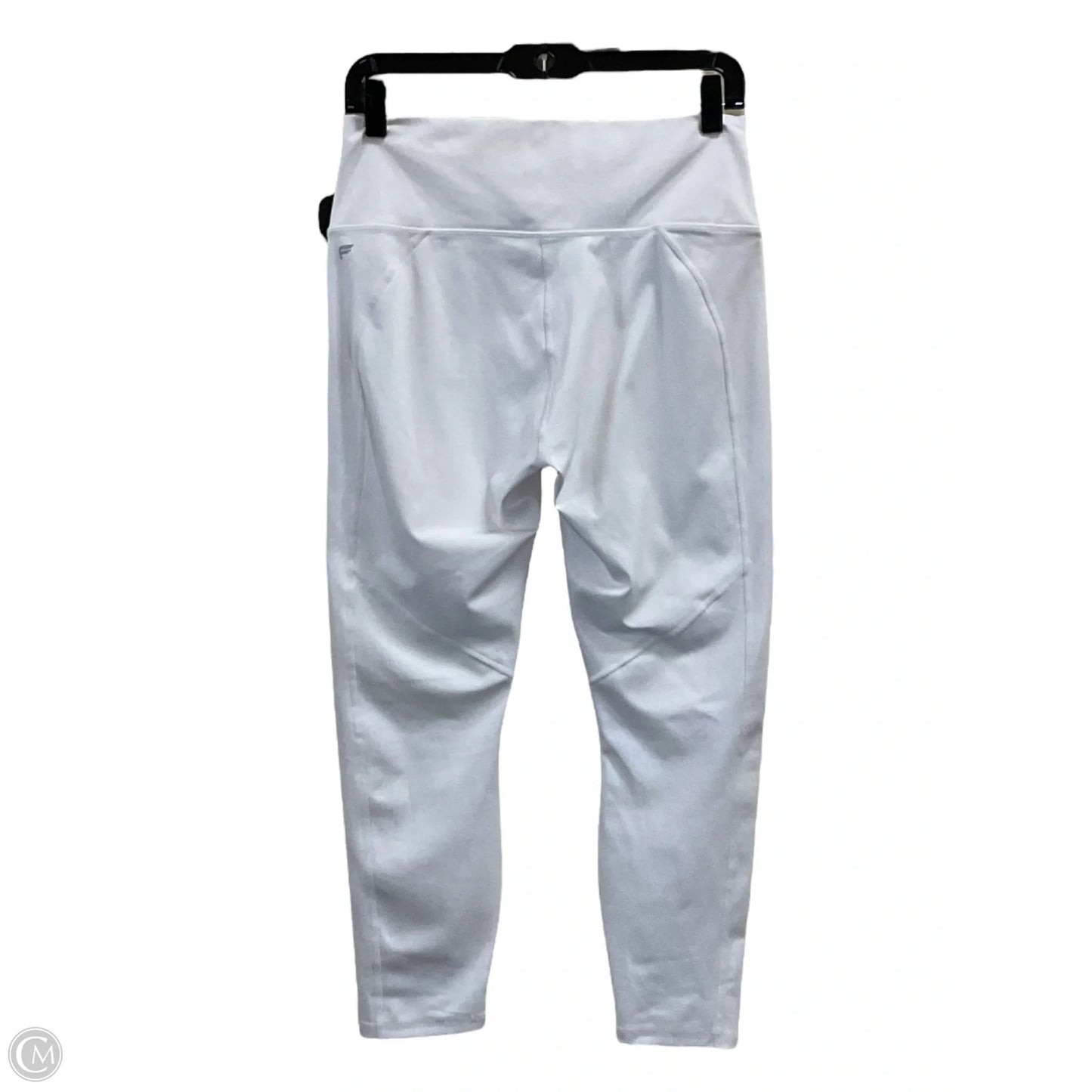 Athletic Leggings By Fabletics In White, Size: L
