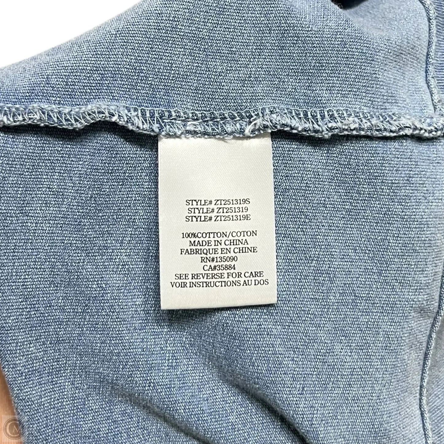 Top Sleeveless Basic By Z Supply In Blue, Size: Xs