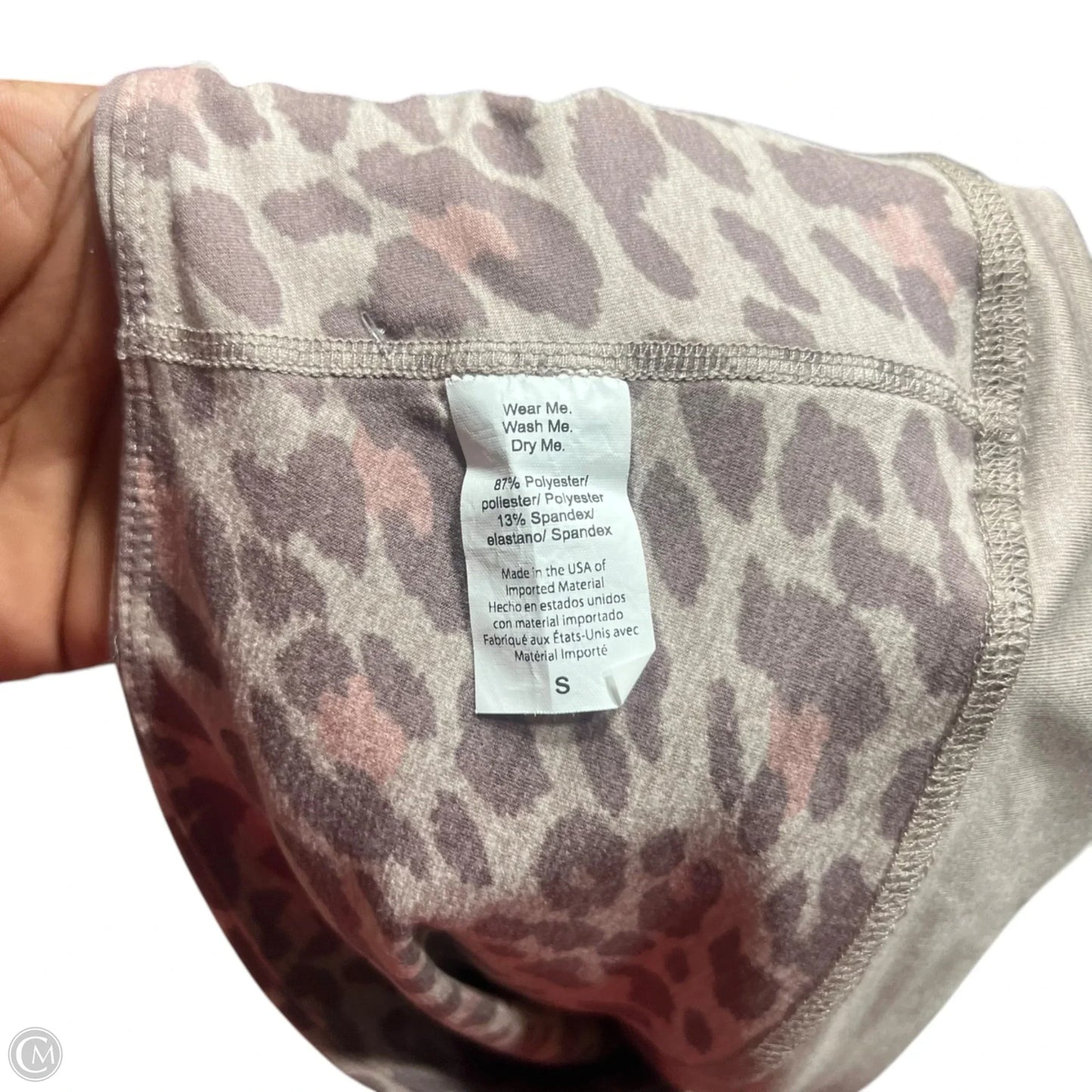 Athletic Leggings By Beyond Yoga In Leopard Print, Size: S