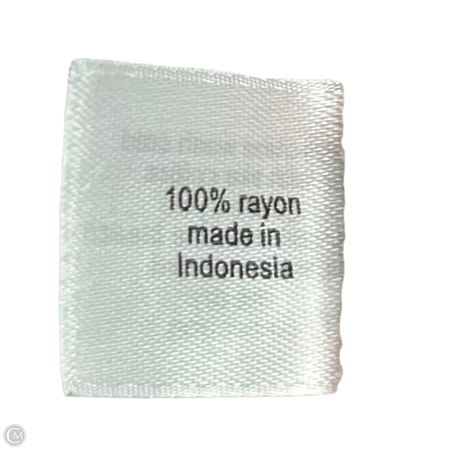 Top Sleeveless By Lane Bryant In Blue & Orange, Size: 1x