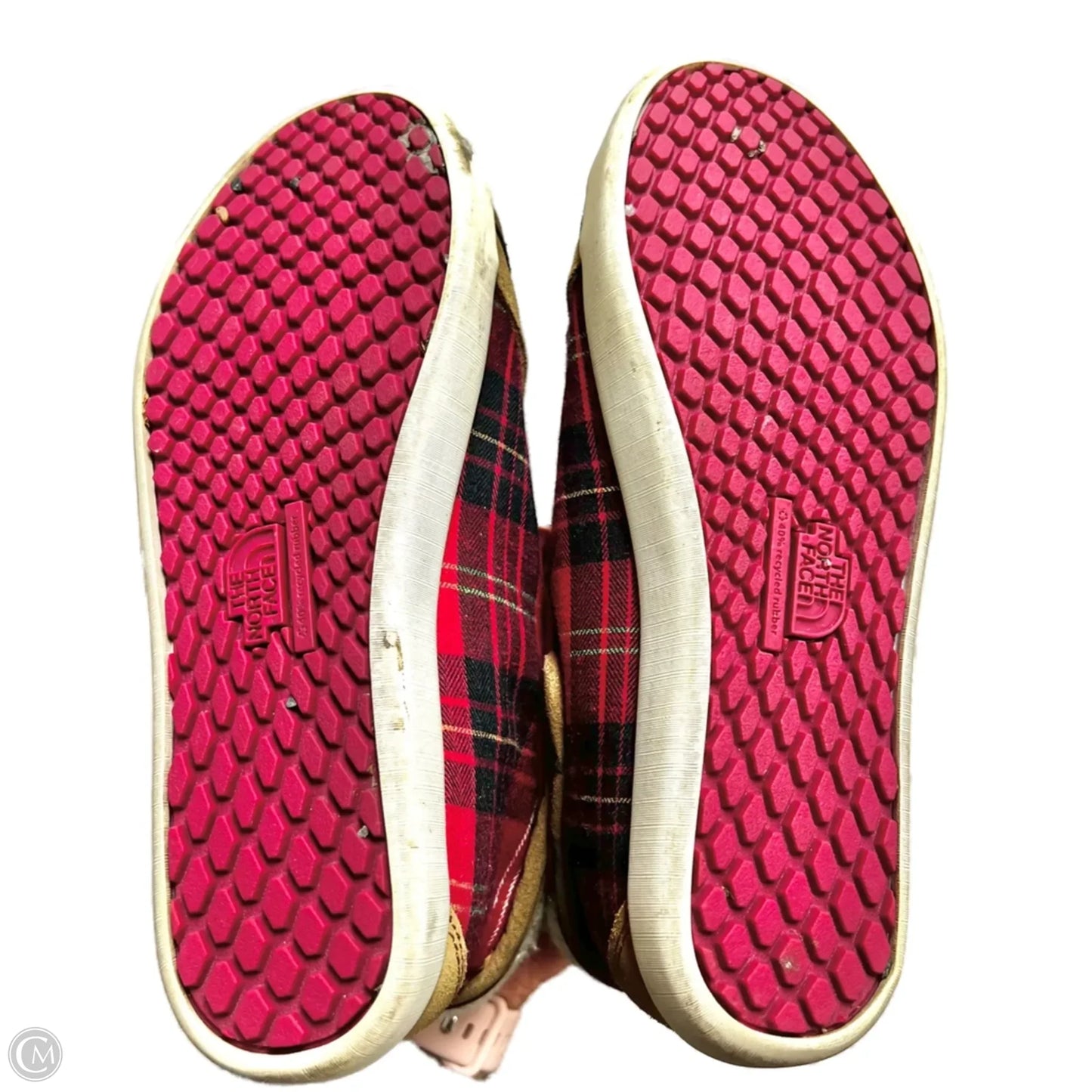 Boots Ankle Flats By The North Face In Red, Size: 6