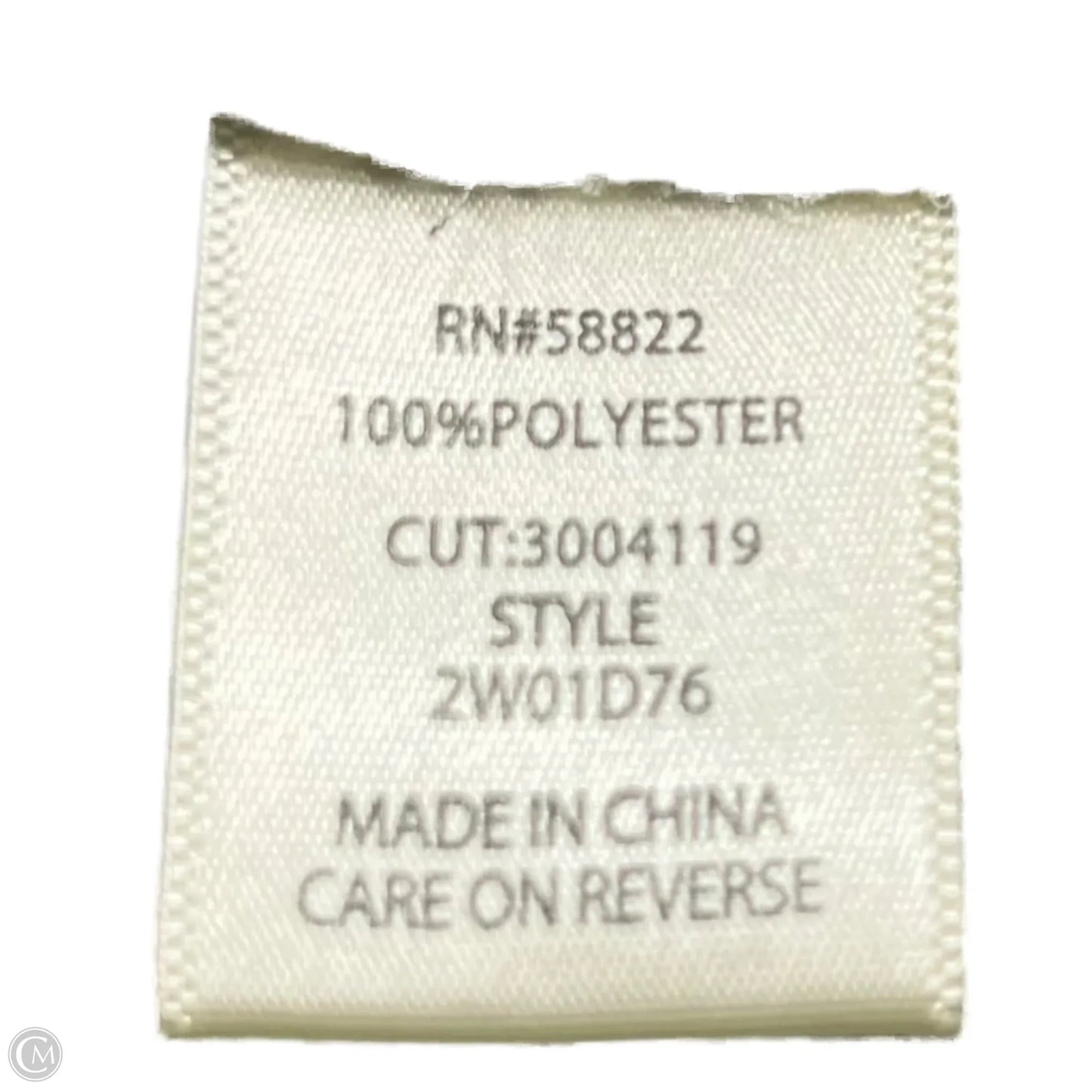 Top Sleeveless By Max Studio In Black & White, Size: 1x